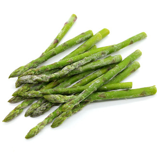 Tagli di asparagi verdi/bianchi freschi congelati IQF